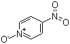 structure of CAS# 1124-33-0, 4-Nitropyridine N-oxide;4-Nitropyridine 1-oxide