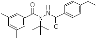 结构式 CAS# 112410-23-8, 虫酰肼; N-特丁基-N'-(4-乙基苯甲酰基)-3,5-二甲基苯酰肼