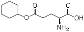 结构式 CAS# 112471-82-6, L-谷氨酸-5-环己酯