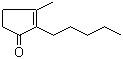 structure of CAS# 1128-08-1, Dihydrojasmone;2-Pentyl-3-methyl-2-cyclopenten-1-one