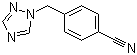 4-(1H-1,2,4-Triazol-1-ylmethyl)benzonitrile molecular structure (CAS 112809-25-3)