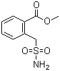 o-Carbomethoxybenzyl sulfonamide molecular structure (CAS 112941-26-1)