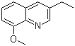 3-Ethyl-8-methoxyquinoline molecular structure (CAS 112955-03-0)