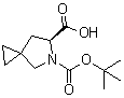 (S)-5-(tert-Butoxycarbonyl)-5-azaspiro[2.4]heptane-6-carboxylic acid molecular structure (CAS 1129634-44-1)