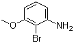 2-Bromo-3-methoxyaniline molecular structure (CAS 112970-44-2)