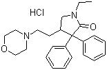 盐酸多沙普仑分子结构 (CAS 113-07-5)