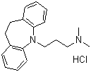 盐酸丙咪嗪分子结构 (CAS 113-52-0)