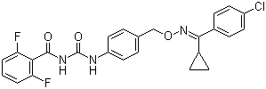 structure of CAS# 113036-88-7, Flucycloxuron