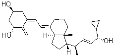 5,6-反式-卡泊三醇分子结构 (CAS 113082-99-8)
