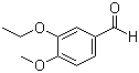 3-乙氧基-4-甲氧基苯甲醛分子结构 (CAS 1131-52-8)