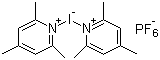 结构式 CAS# 113119-46-3, 双(2,4,6-三甲基吡啶)碘六氟磷酸盐