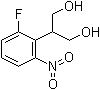 2-(2-Fluoro-6-nitrophenyl)-1,3-propanediol molecular structure (CAS 1131605-32-7)