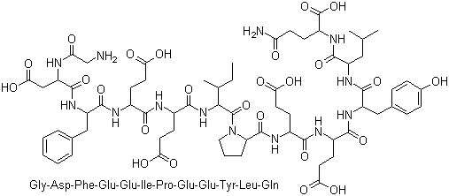 Hirudin molecular structure (CAS 113274-56-9)