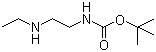 tert-Butyl N-[2-(ethylamino)ethyl]carbamate molecular structure (CAS 113283-93-5)