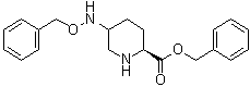 (2S)-5-[(Phenylmethoxy)amino]-2-piperidinecarboxylic acid phenylmethyl ester molecular structure (CAS 1133931-68-6)