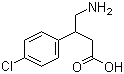 Baclofen molecular structure (CAS 1134-47-0)