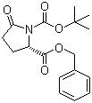 Boc-L-Pyroglutamic acid benzyl ester molecular structure (CAS 113400-36-5)