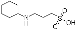 结构式 CAS# 1135-40-6, 3-(环己胺)-1-丙磺酸