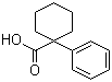 1-Phenylcyclohexanecarboxylic acid molecular structure (CAS 1135-67-7)