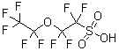 Perfluoro-3-oxapentane-sulfonic acid molecular structure (CAS 113507-82-7)