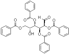 结构式 CAS# 113544-59-5, D-甘露糖 2,3,4,6-四苯甲酸酯