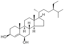 Stigmast-4-ene-3,6-diol molecular structure (CAS 113626-76-9)
