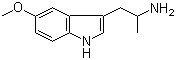 5-甲氧基-2-甲基色胺分子结构 (CAS 1137-04-8)