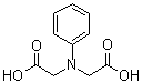 结构式 CAS# 1137-73-1, N-苯基亚胺二乙酸