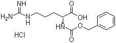 N2-[(Phenylmethoxy)carbonyl]-D-arginine monohydrochloride molecular structure (CAS 113712-05-3)