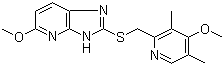 5-Methoxy-2-(4-methoxy-3,5-dimethylpyridin-2-yl)methylthio)-3H-imidazo[4,5-b]pyridine molecular structure (CAS 113713-24-9)