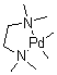structure of CAS# 113822-11-0, Dimethyl(N,N,N',N'-tetramethylethylene-1,2-diamine)palladium(II);[1,2-Bis(dimethylamino)ethane]dimethylpalladium