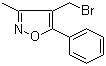 4-(Bromomethyl)-3-methyl-5-phenylisoxazole molecular structure (CAS 113841-59-1)