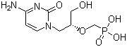 Cidofovir molecular structure (CAS 113852-37-2)