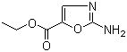 结构式 CAS# 113853-16-0, 2-氨基噁唑-5-羧酸乙酯