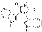 Bisindolylmaleimide V molecular structure (CAS 113963-68-1)