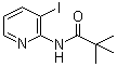 structure of CAS# 113975-31-8, N-(3-Iodo-2-pyridyl)pivalamide;N-(3-Iodopyridin-2-yl)-2,2-dimethylpropionamide