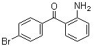 (2-Aminophenyl)(4-bromophenyl)methanone molecular structure (CAS 1140-17-6)