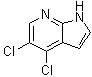 4,5-Dichloro-1H-pyrrolo[2,3-b]pyridine molecular structure (CAS 1142192-58-2)