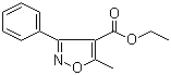 structure of CAS# 1143-82-4, Ethyl 5-methyl-3-phenylisoxazole-4-carboxylate