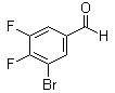 structure of CAS# 1143502-70-8, 3-Bromo-4,5-difluorobenzaldehyde