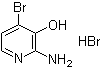 2-Amino-4-bromo-3-pyridinol monohydrobromide molecular structure (CAS 114414-17-4)