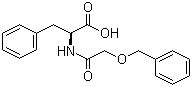 N-[(Phenylmethoxy)acetyl]-L-phenylalanine molecular structure (CAS 114457-96-4)