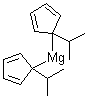 Bis[1-(1-methylethyl)-2,4-cyclopentadien-1-yl]magnesium molecular structure (CAS 114504-73-3)