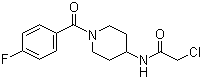 2-Chloro-N-[1-(4-fluorobenzoyl)-4-piperidinyl]acetamide molecular structure (CAS 1146080-22-9)