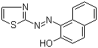 1-(2-Thiazolylazo)-2-naphthol molecular structure (CAS 1147-56-4)