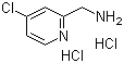 结构式 CAS# 114780-09-5, 4-氯-2-吡啶甲胺盐酸盐