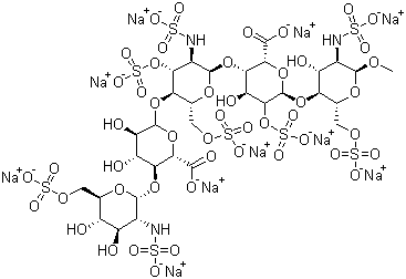 structure of CAS# 114870-03-0, Fondaparinux sodium