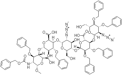 Pentasaccharide N-3 Intermediate molecular structure (CAS 114903-05-8)
