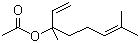 乙酸芳樟酯分子结构 (CAS 115-95-7)
