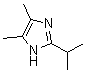 structure of CAS# 115152-71-1, 4,5-Dimethyl-2-(1-methylethyl)-1H-imidazole